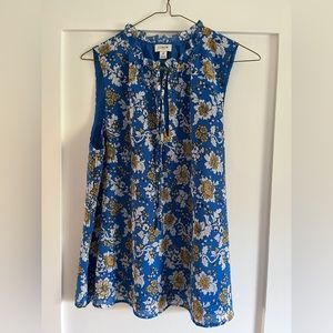 J Crew easy breezy sleeveless blouse M